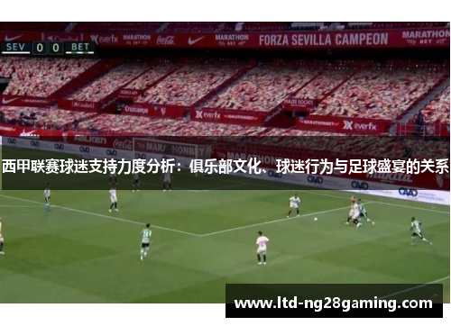 西甲联赛球迷支持力度分析:俱乐部文化、球迷行为与足球盛宴的关系 西甲联赛球迷支持力度分析:俱乐部文化、球迷行为与足球盛宴的关系
